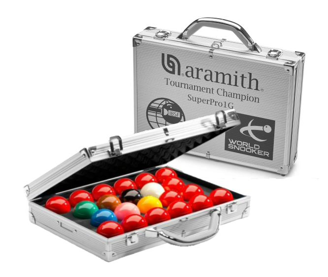 Aramith Tournament Champion SuperPro1G snooker ball set
