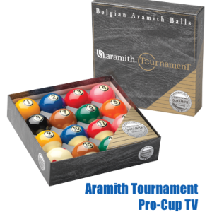 ARAMITH Tournament Pool Ball Set with Duramith™ Technology